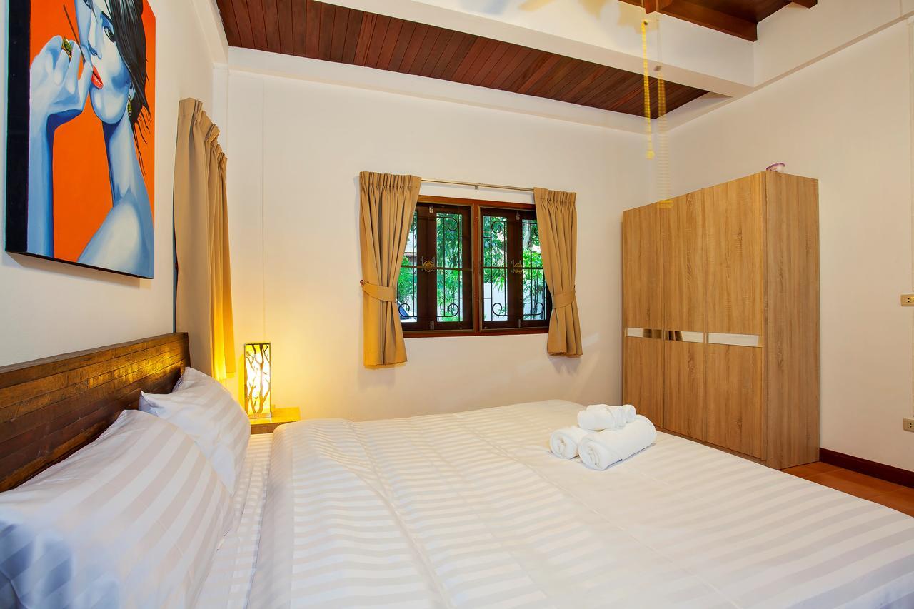 Traditional Thai Villa Nikkie In Tropical Nature, 4Br & Pool, Near Rawai Beach Nai Harn Exteriér fotografie