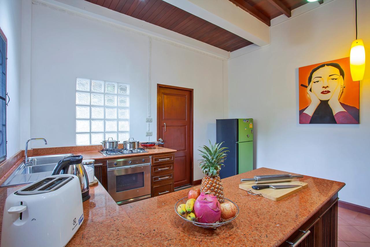 Traditional Thai Villa Nikkie In Tropical Nature, 4Br & Pool, Near Rawai Beach Nai Harn Exteriér fotografie