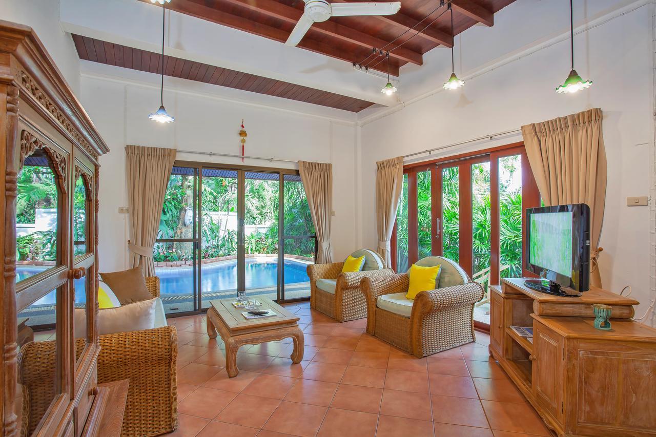 Traditional Thai Villa Nikkie In Tropical Nature, 4Br & Pool, Near Rawai Beach Nai Harn Exteriér fotografie